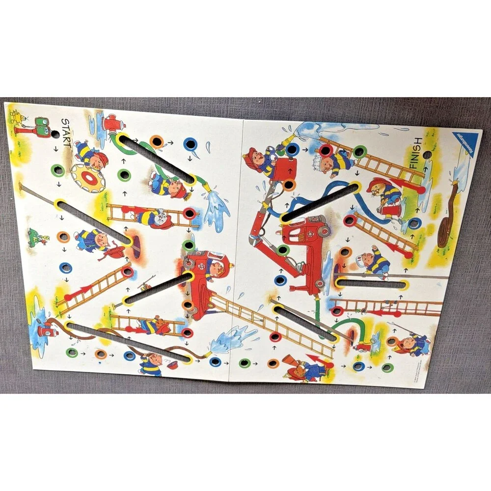 VTG Richard Scarry's Busytown Poles & Ladders Game Ravensburger 1999